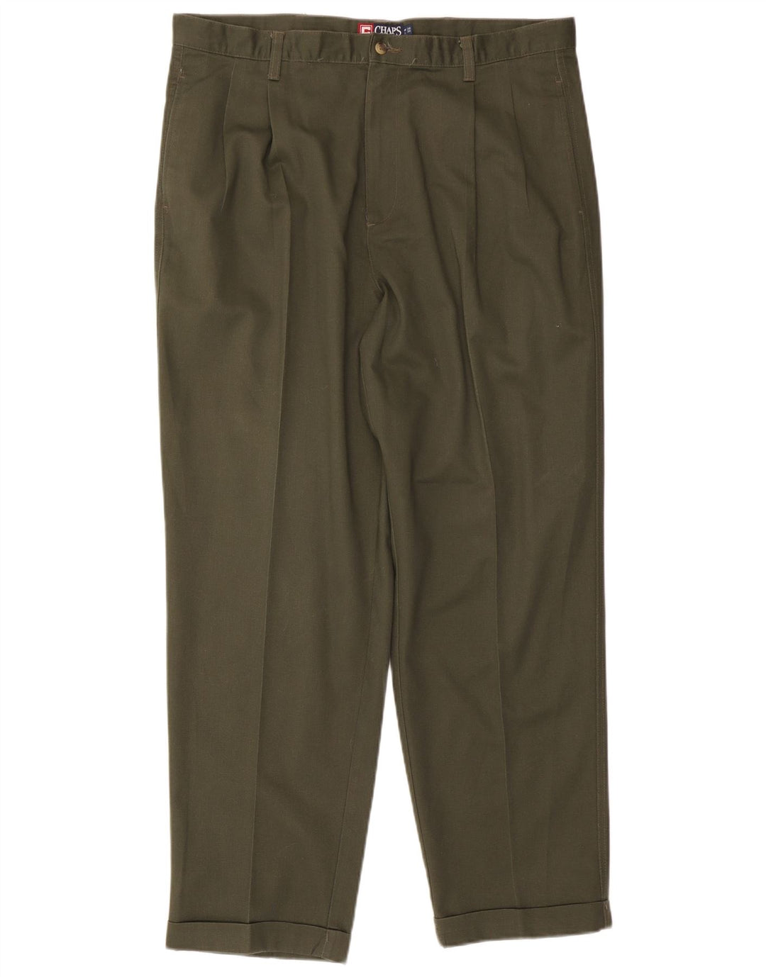 CHAPS RALPH LAUREN Herren-Chinohose mit Pegged, W38, L30, Khaki, Baumwolle