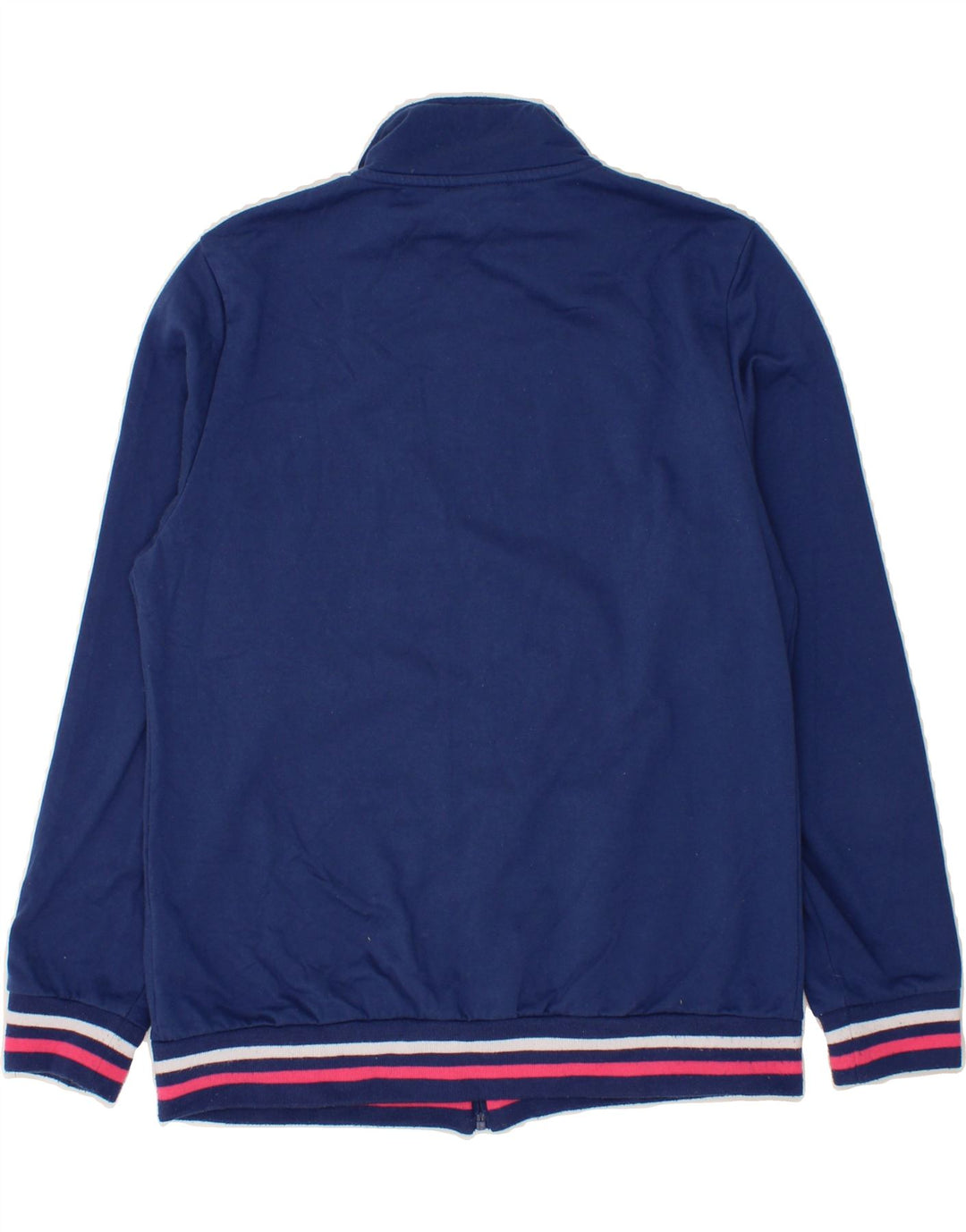 UMBRO Womens Tracksuit Top Jacket UK 16 Large Navy Blue Polyester Vintage Umbro and Second-Hand Umbro from Messina Hembry 