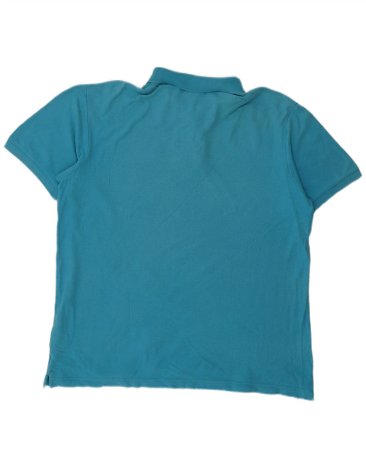 Fila Herren Poloshirt XL Blau Baumwolle