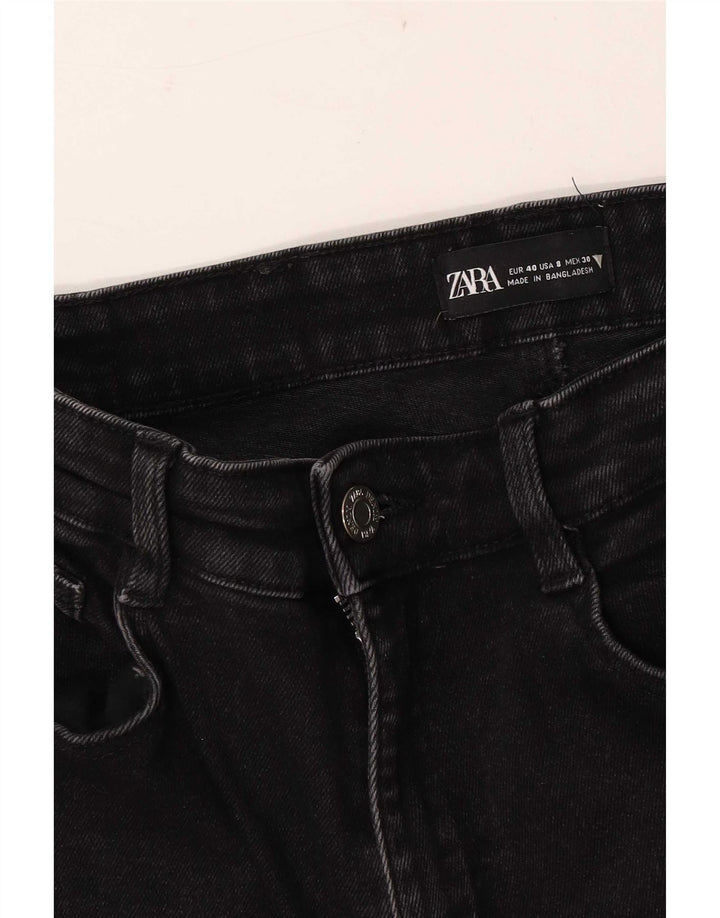 Zara Damen Skinny Jeans EU 40 Medium W30 L26 Schwarz