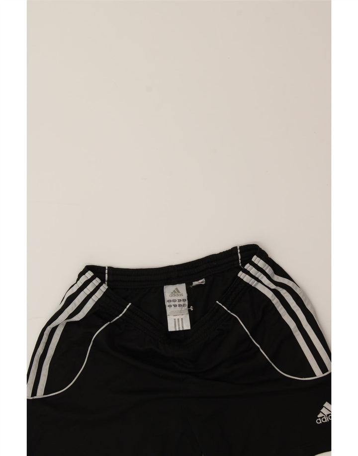 ADIDAS Boys Climalite Sport Shorts 11-12 Years  Black Polyester Vintage Adidas and Second-Hand Adidas from Messina Hembry 