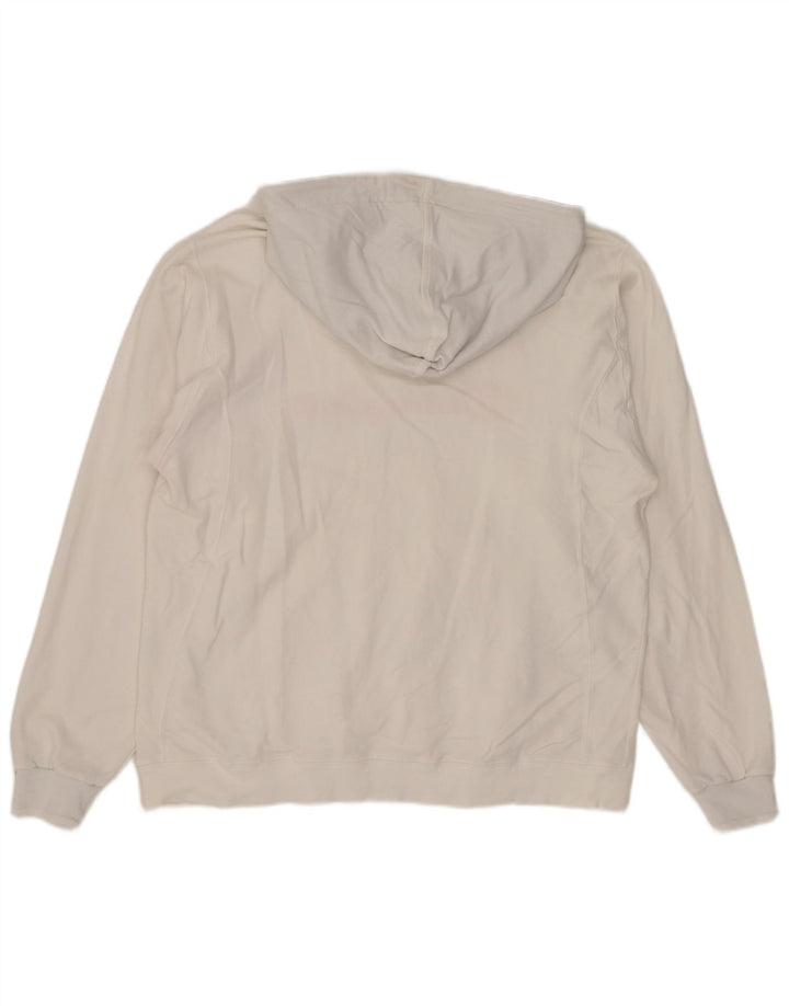 Champion Herren-Kapuzenpullover mit Grafik, Größe S, Weiß