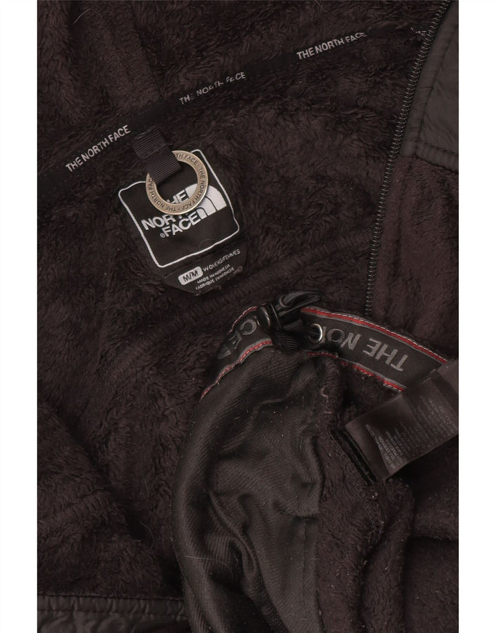 The North Face Damen-Fleecejacke mit Kapuze, UK 12, mittelschwarz, Polyester