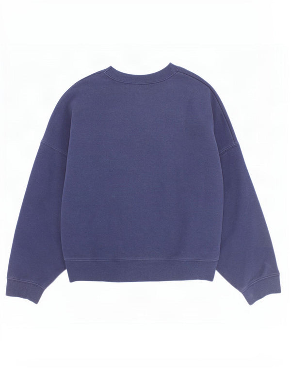 Nike Mädchen-Sweatshirt mit Grafik, 8–9 Jahre, Größe S, Marineblau, Baumwolle