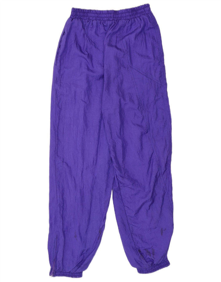 Vintage Herren Trainingshose Jogger Medium Lila Nylon