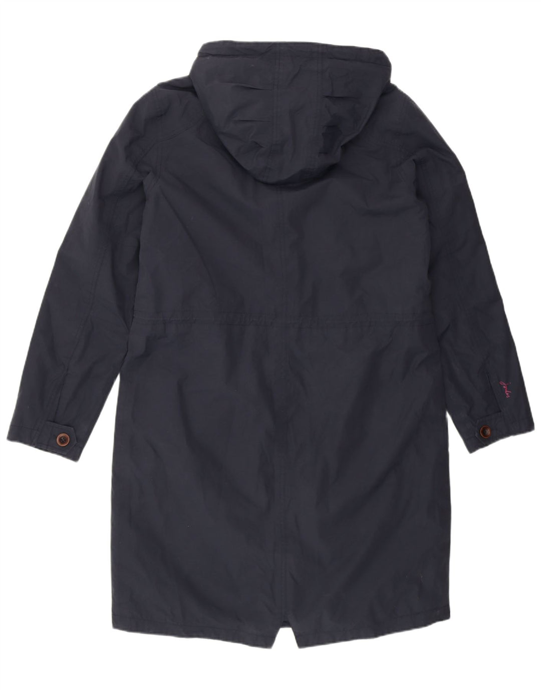 Joules Sherpa-Regenmantel mit Kapuze für Damen, UK 12, mittelmarineblau, Baumwolle