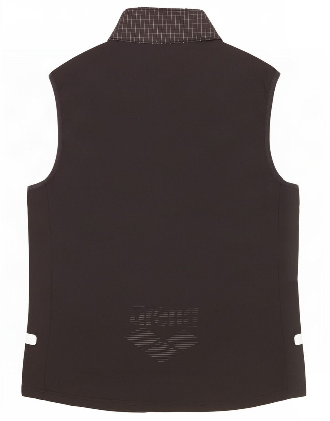 Arena Womens Graphic Padded Gilet UK 14 Medium Black Check Polyester