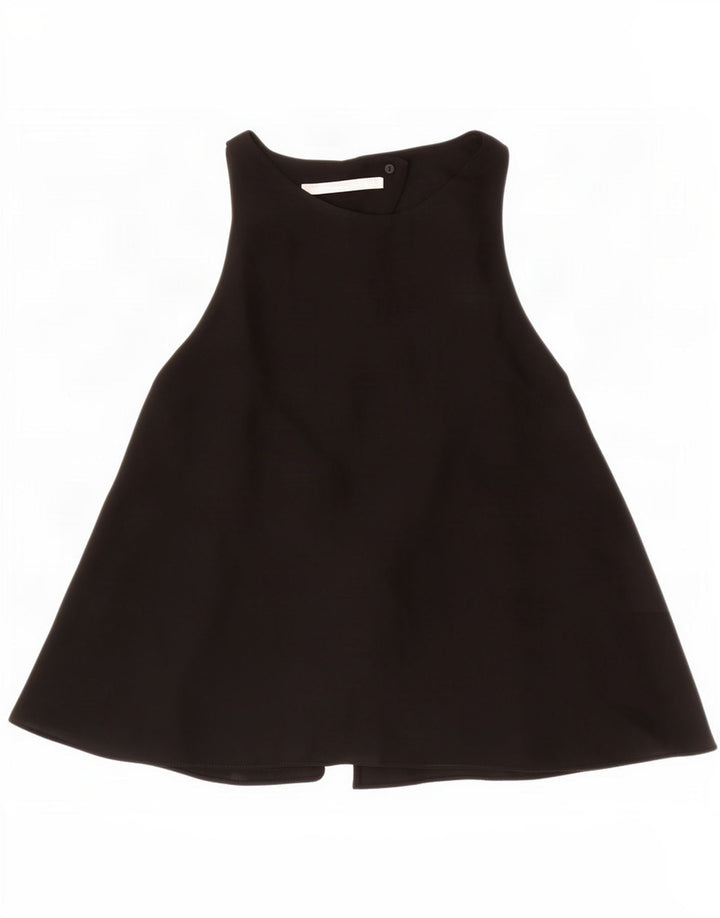 Ärmelloses Blusenoberteil für Damen von Zara, Größe 44, Schwarz