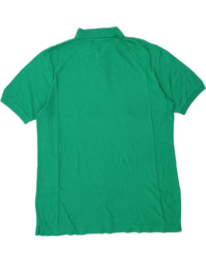 FILA Mens Polo Shirt 2XL Green Cotton Vintage Fila and Second-Hand Fila from Messina Hembry 