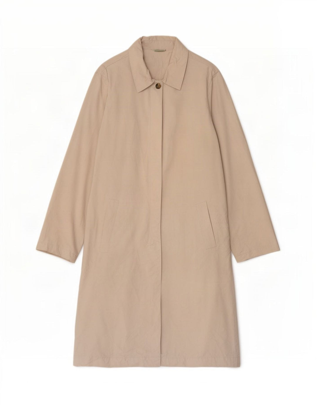 Marks & Spencer Damen Trenchcoat UK 16 Large Beige Cotton Classic