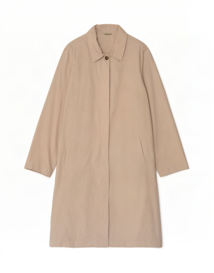 Marks & Spencer Damen Trenchcoat UK 16 Large Beige Cotton Classic