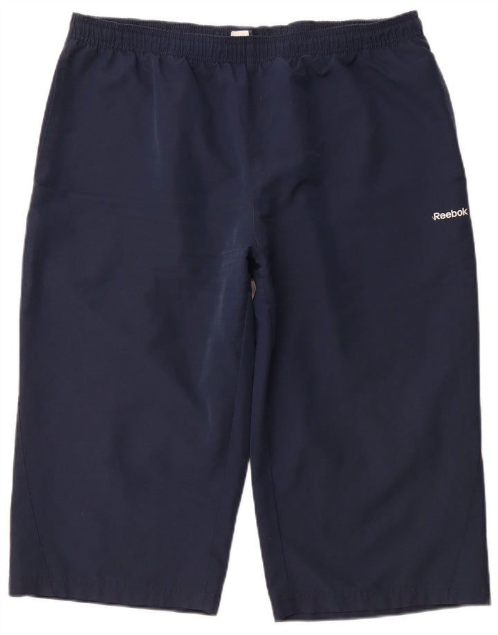 REEBOK Herren Bermuda Sportshorts XL Marineblau