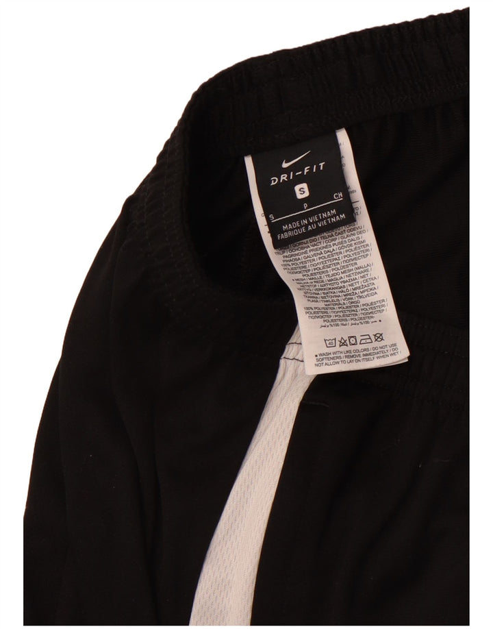 NIKE Herren Dri Fit Trainingshose, Größe S, Schwarz, Farbblock-Polyester
