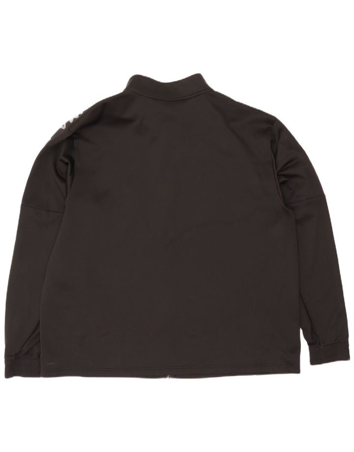 Puma Herren Graphic Trainingsanzug Top Jacke 2XL Schwarz Polyester