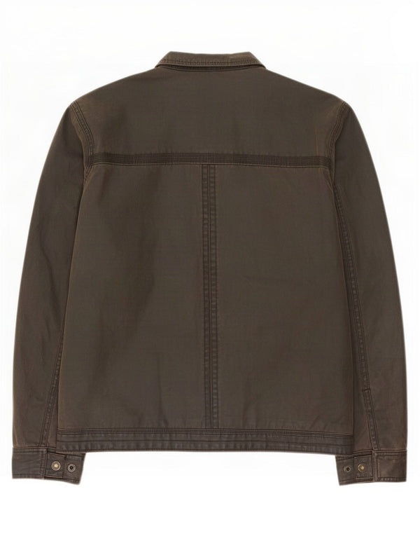 Marks & Spencer Herren North Coast gewachste Baumwolljacke UK 42 XL Braun