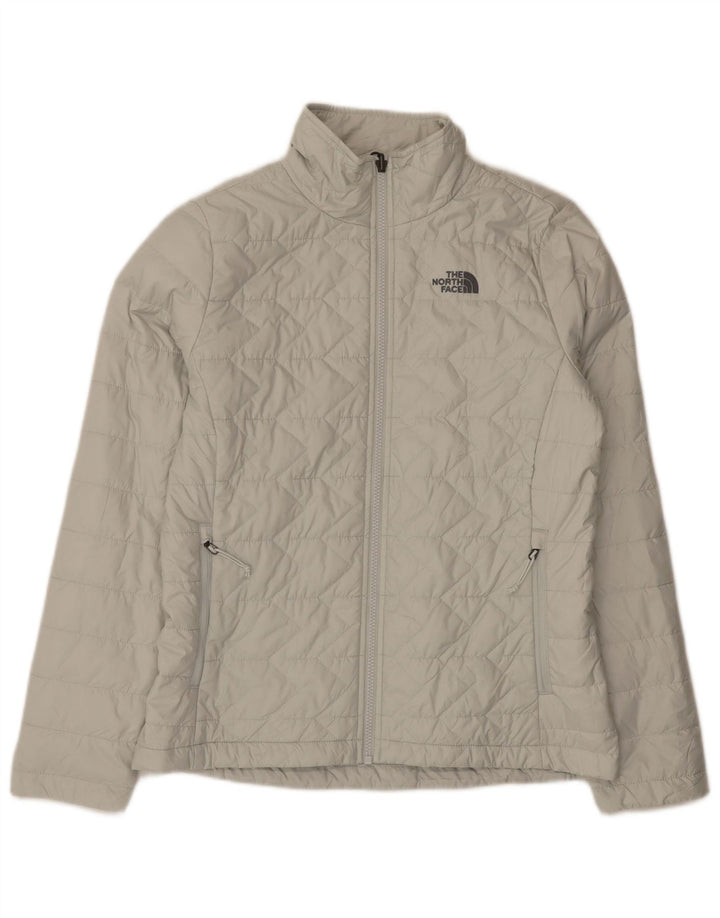 The North Face Damen Wattierte Jacke UK 14 Medium Beige Polyester