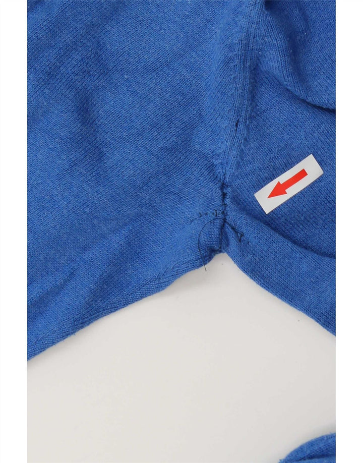Timberland Herren-Pullover mit V-Ausschnitt, 2XL, blaue Baumwolle