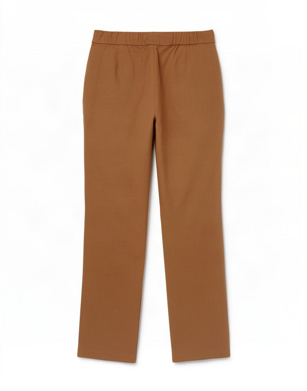 Marks & Spencer Damen Slim-Anzughose UK 10 Small W32 L28 Beige