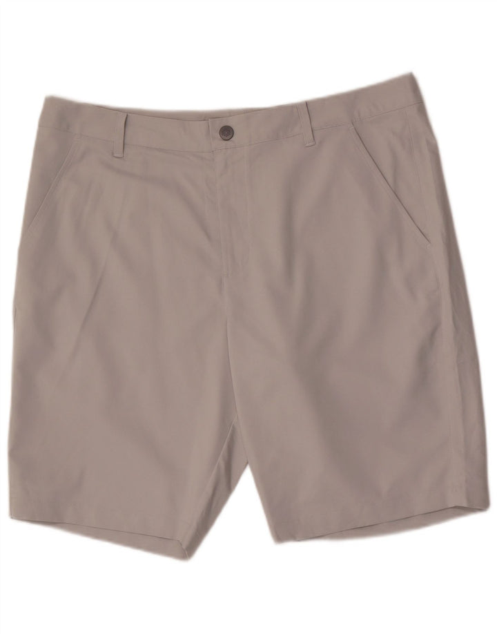 PUMA Herren Chinoshorts W36 Large Grau Polyester