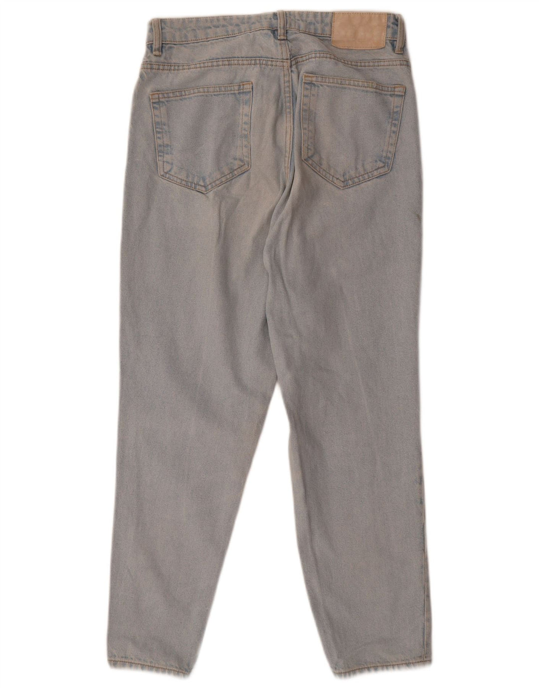 Zara Damen High Rise Tapered Jeans EU 40 Medium W30 L26 Blau