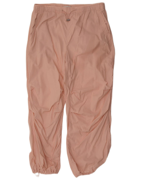 Marks & Spencer Womens Joggers Casual Trousers UK 16 Large W36 L30 Pink