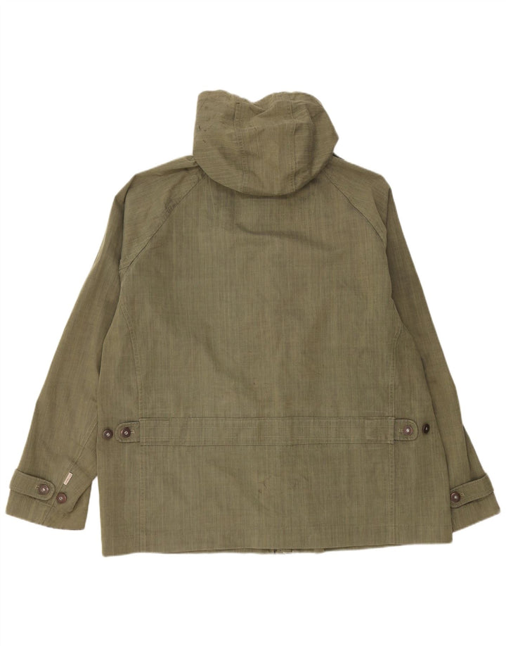 Timberland Herren wasserdichte Kapuzenjacke UK 46 3XL Khaki