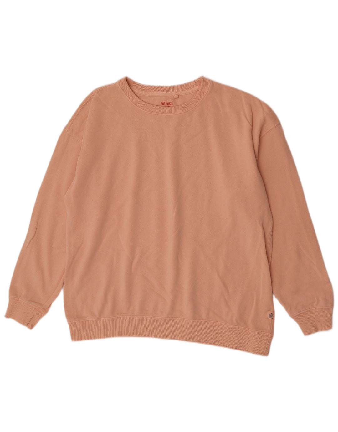 Fat Face Damen-Sweatshirt-Pullover, Gr. 14, Größe L, Rosa, Baumwolle