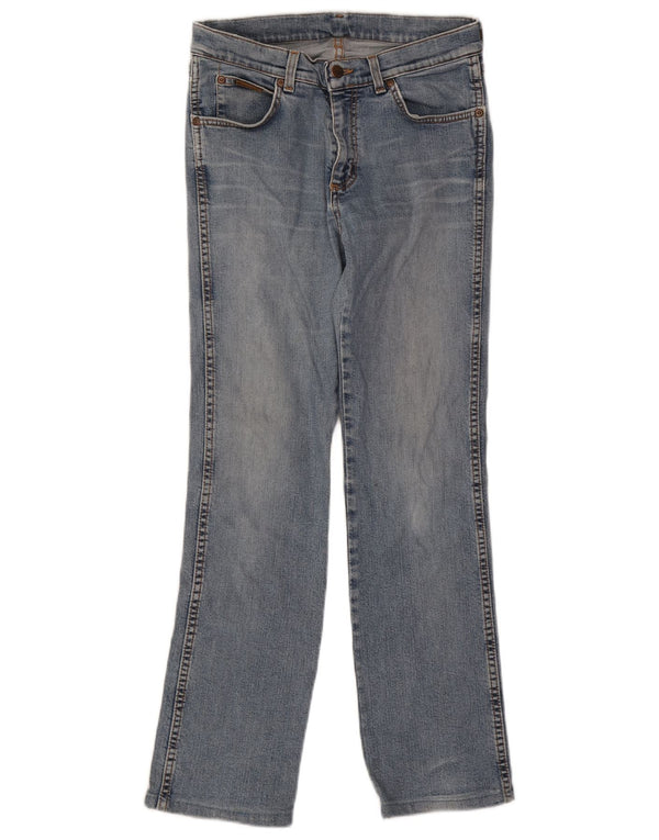 Wrangler Damen Straight Jeans W28 L29 Blau