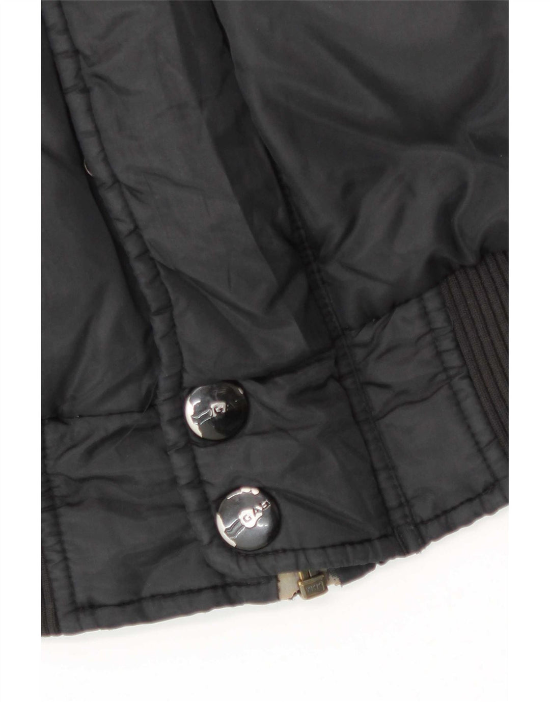 Gas Herren Wattierte Jacke UK 40 Large Schwarz