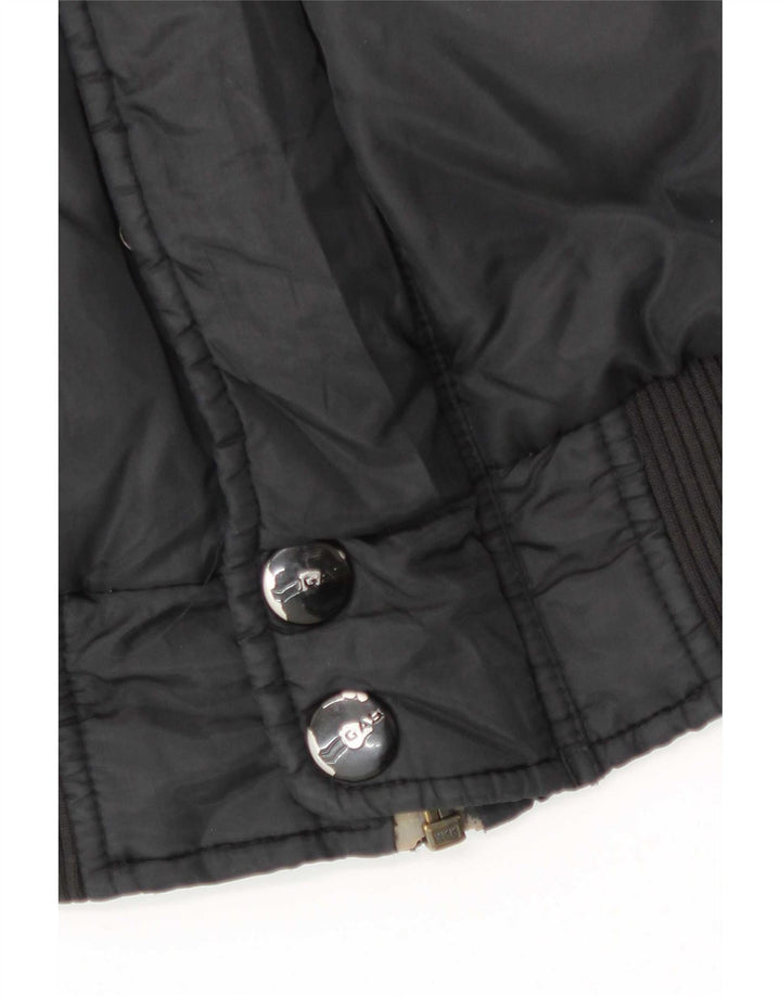 Gas Herren Wattierte Jacke UK 40 Large Schwarz