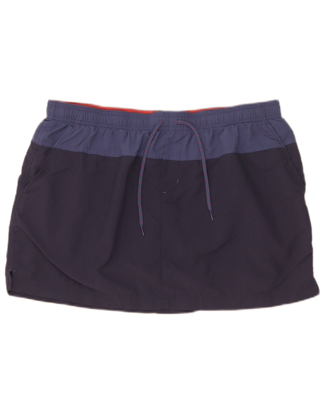Columbia Damen Skort UK 14 Large Marineblaues Colourblock-Nylon