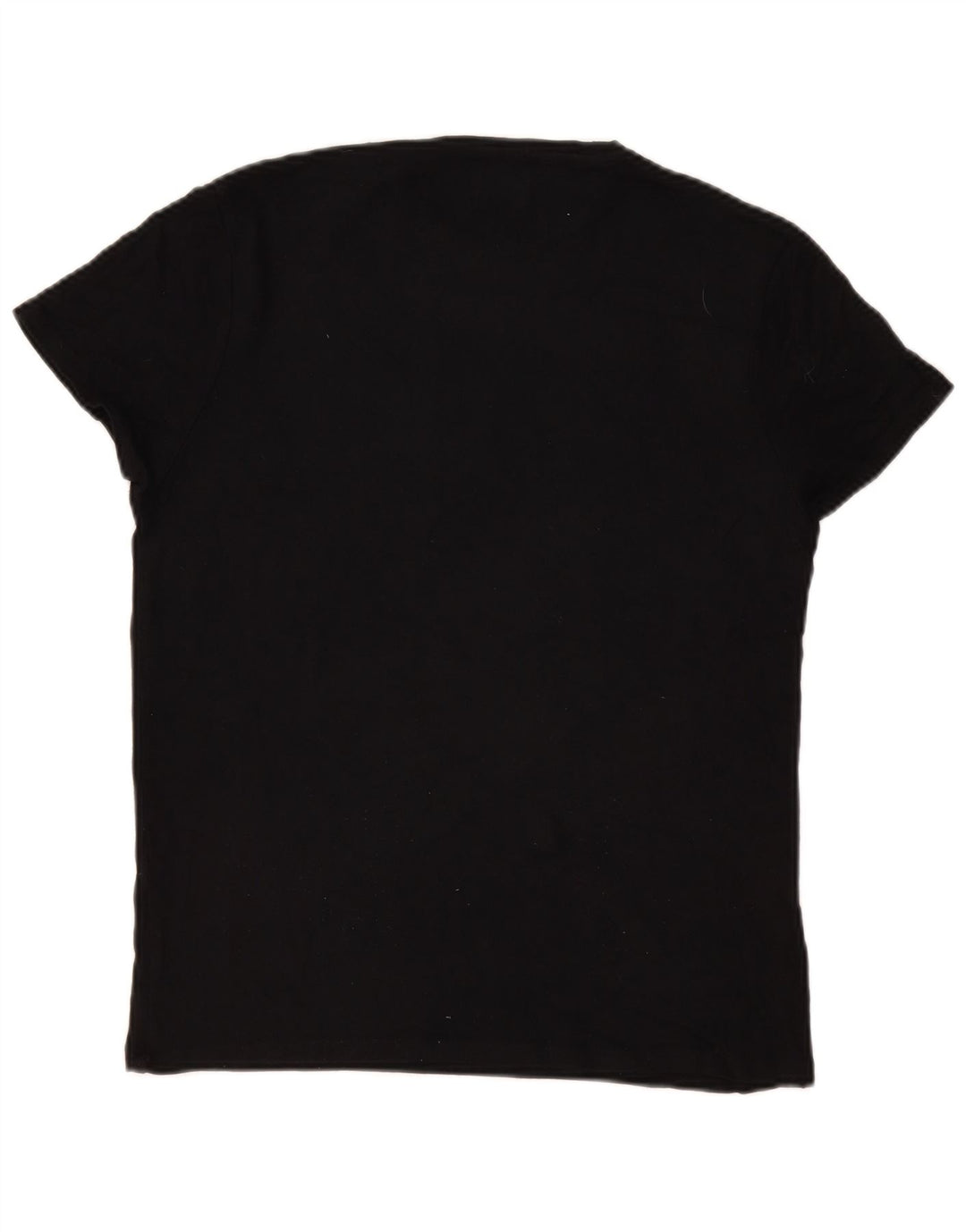 Zara Herren T-Shirt Top Medium Schwarz