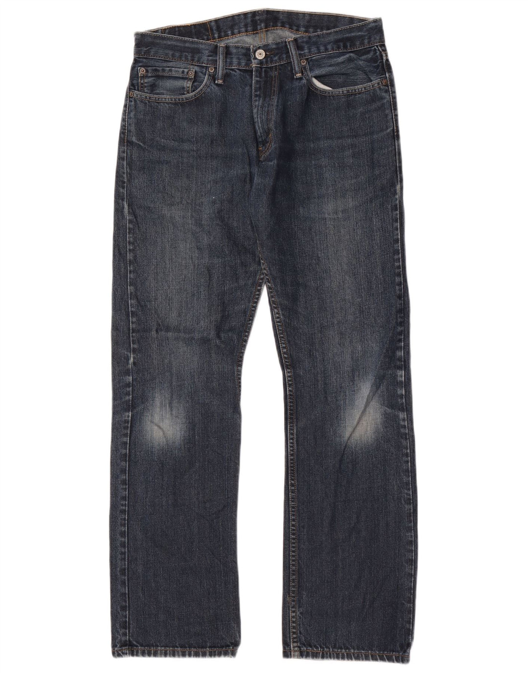 Levi's Herren 514 Straight Jeans W32 L32 Blaue Baumwolle
