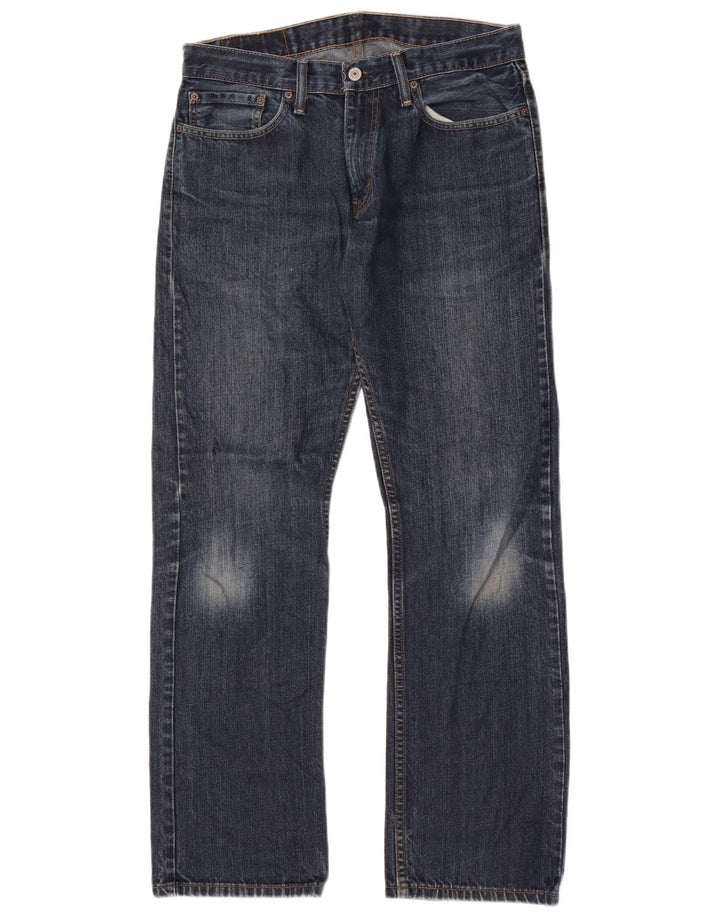 Levi's Herren 514 Straight Jeans W32 L32 Blaue Baumwolle