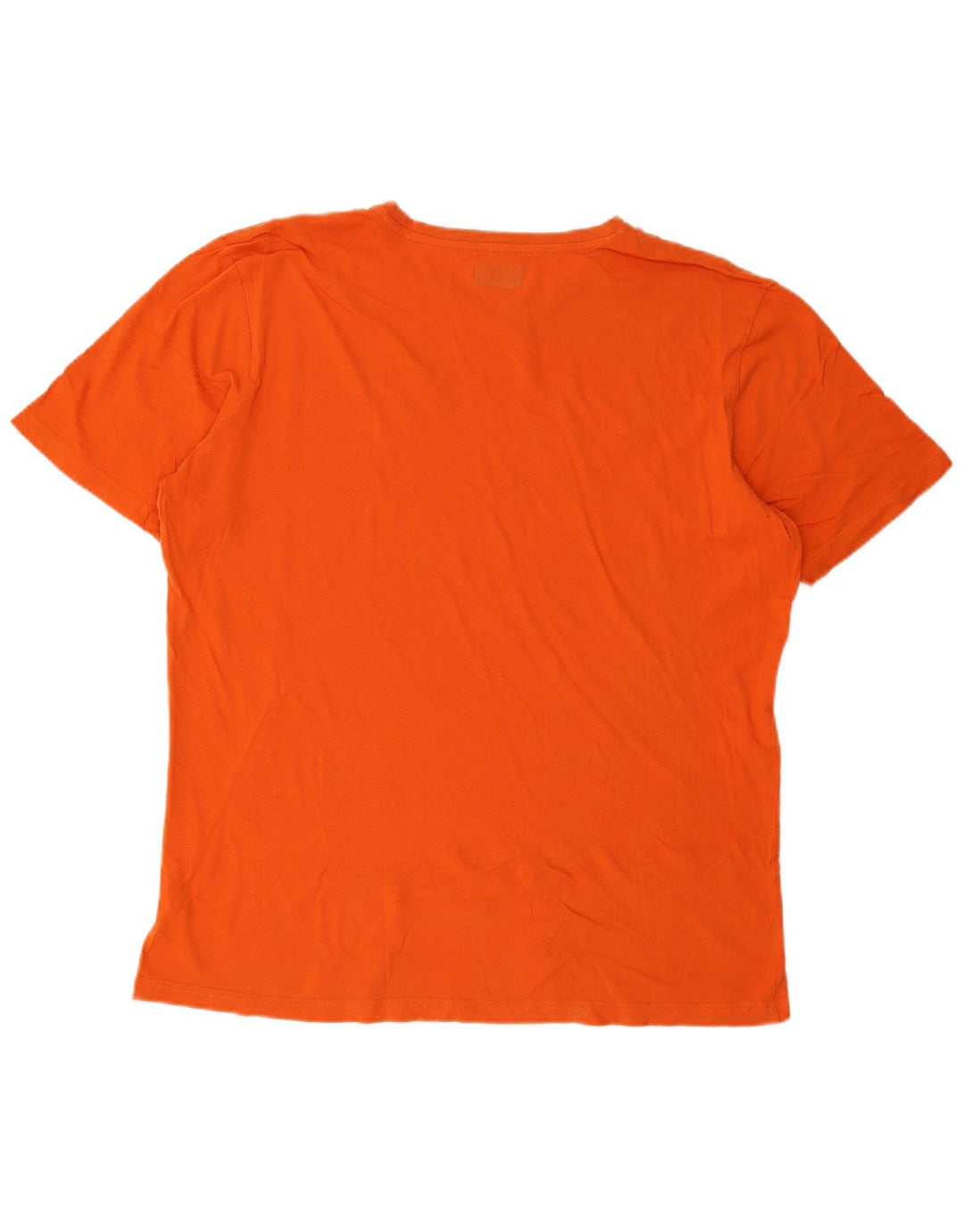 Kappa Herren Grafik T-Shirt Top 2XL Orange