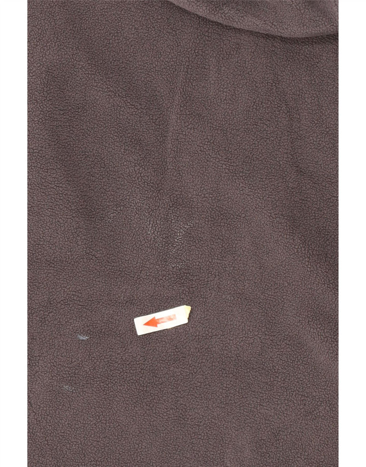 BKE Damen-Fleecejacke mit Kapuze, UK 14, mittelgraues Colourblock-Polyester