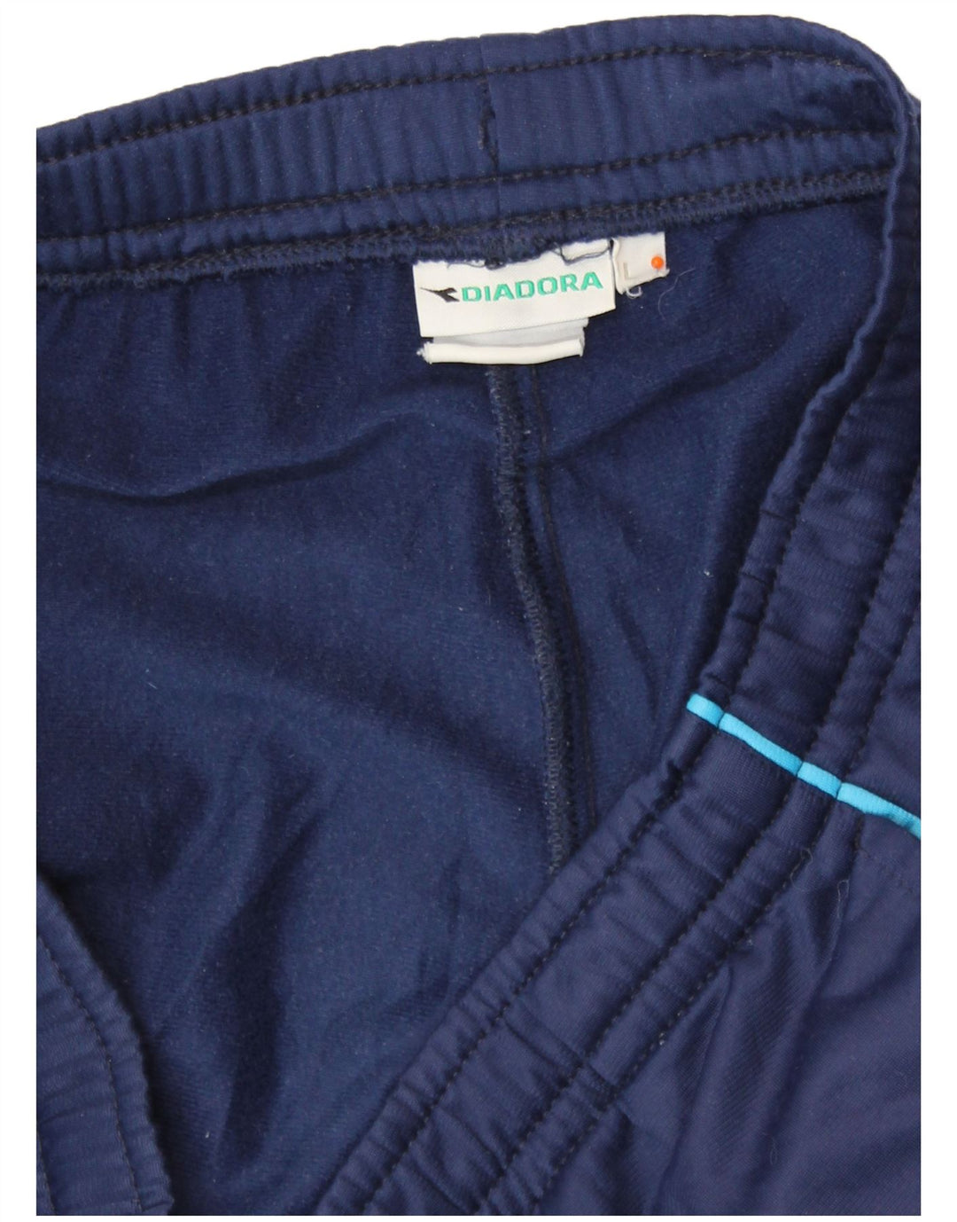 Diadora Herren-Trainingshose, Größe L, Marineblau