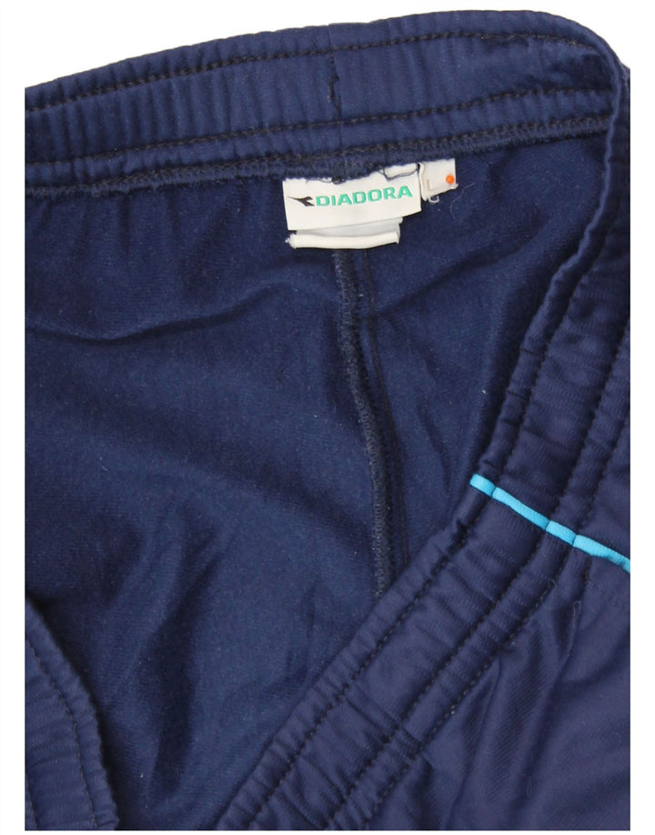 Diadora Herren-Trainingshose, Größe L, Marineblau