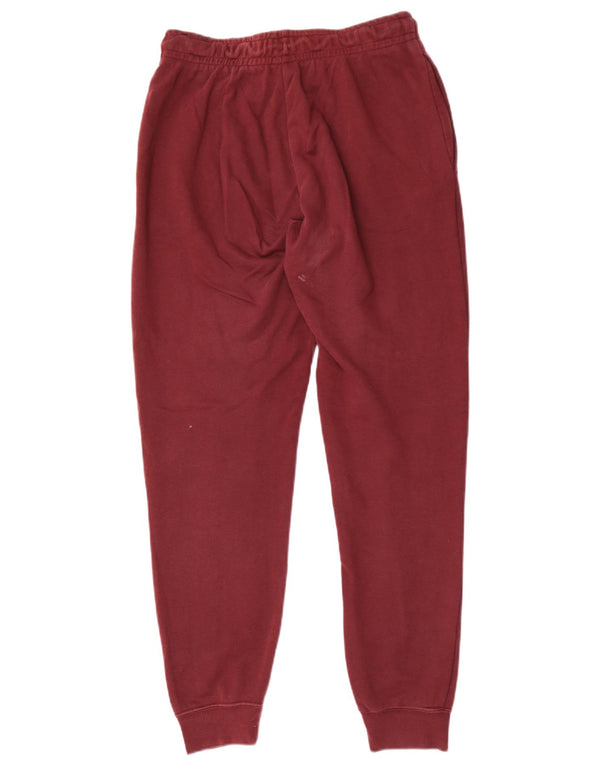 Nike Damen-Trainingshose, Jogginghose, UK 10, Größe S, Burgunderrot, Baumwolle