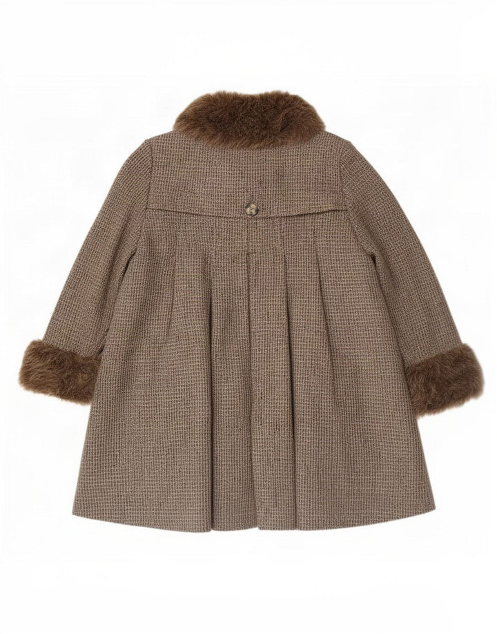 Topshop Damenmantel UK 14 Large Grau Polyester