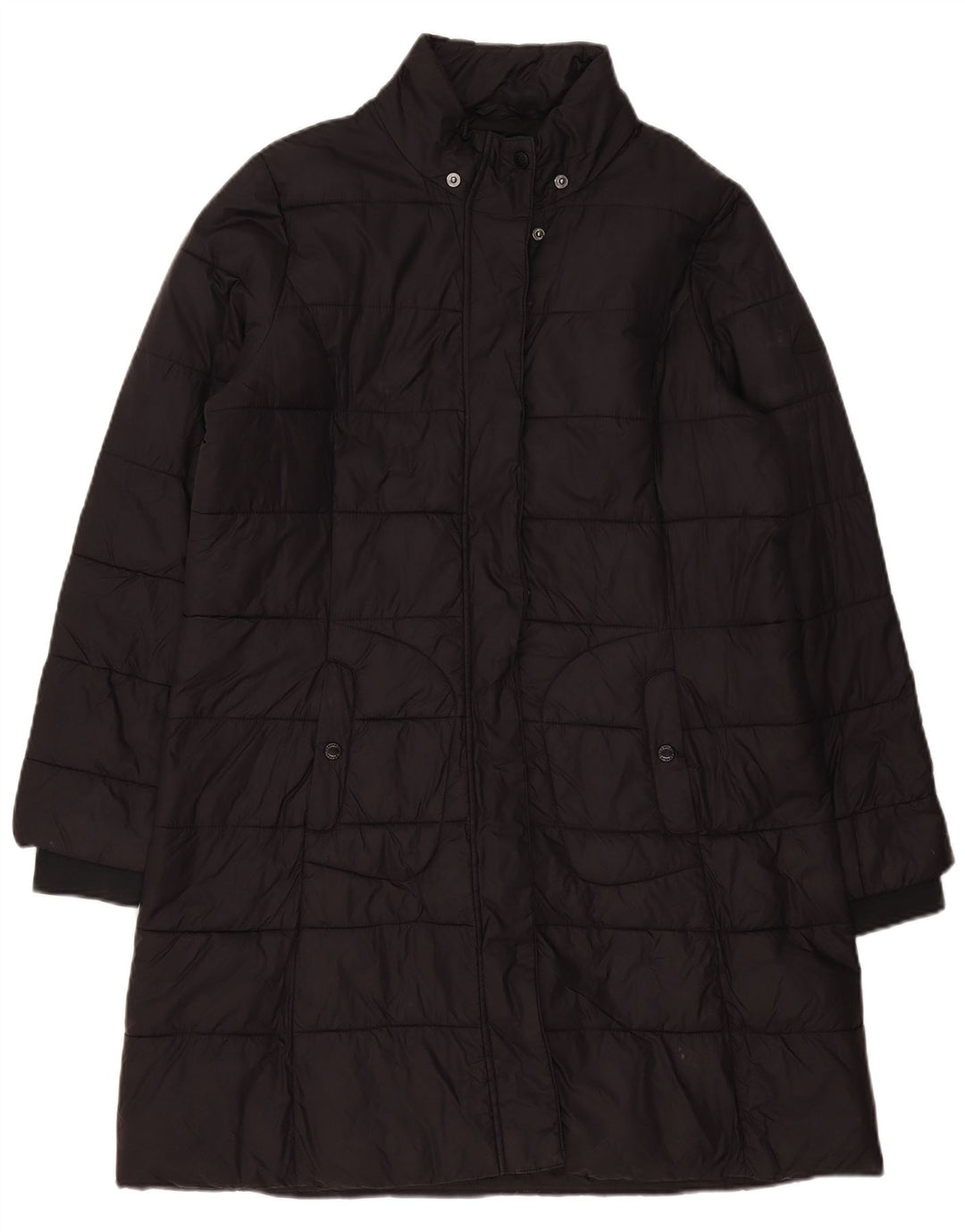 Barbour Damen gepolsterter Mantel UK 16 Large Schwarz