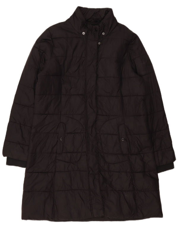 Barbour Damen gepolsterter Mantel UK 16 Large Schwarz