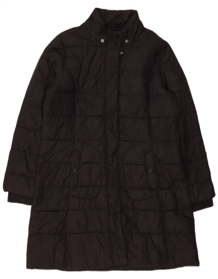 Barbour Damen gepolsterter Mantel UK 16 Large Schwarz