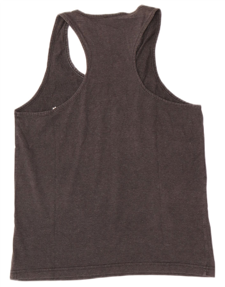Reebok Herren Weste Top XS Grau Baumwolle