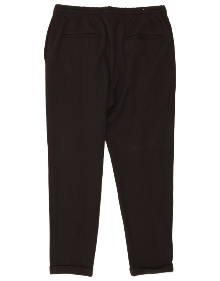 Zara Slim Chino-Hose für Herren, Größe L, W32, L27, Schwarz, Polyester