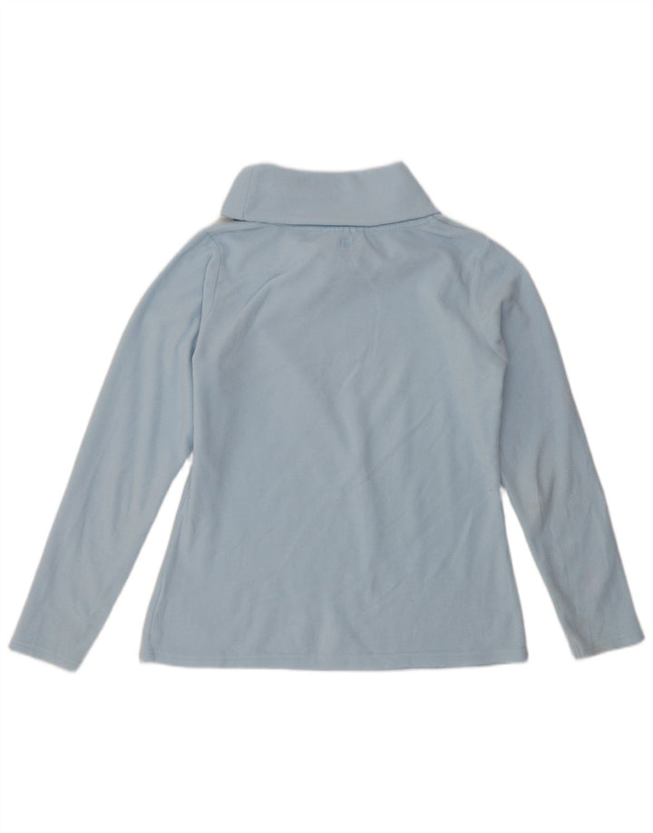 Mountain Warehouse Rollkragen-Fleecepullover für Damen, UK 12, Mittelblau