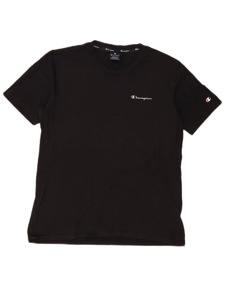 Champion Herren T-Shirt Top Medium Schwarz