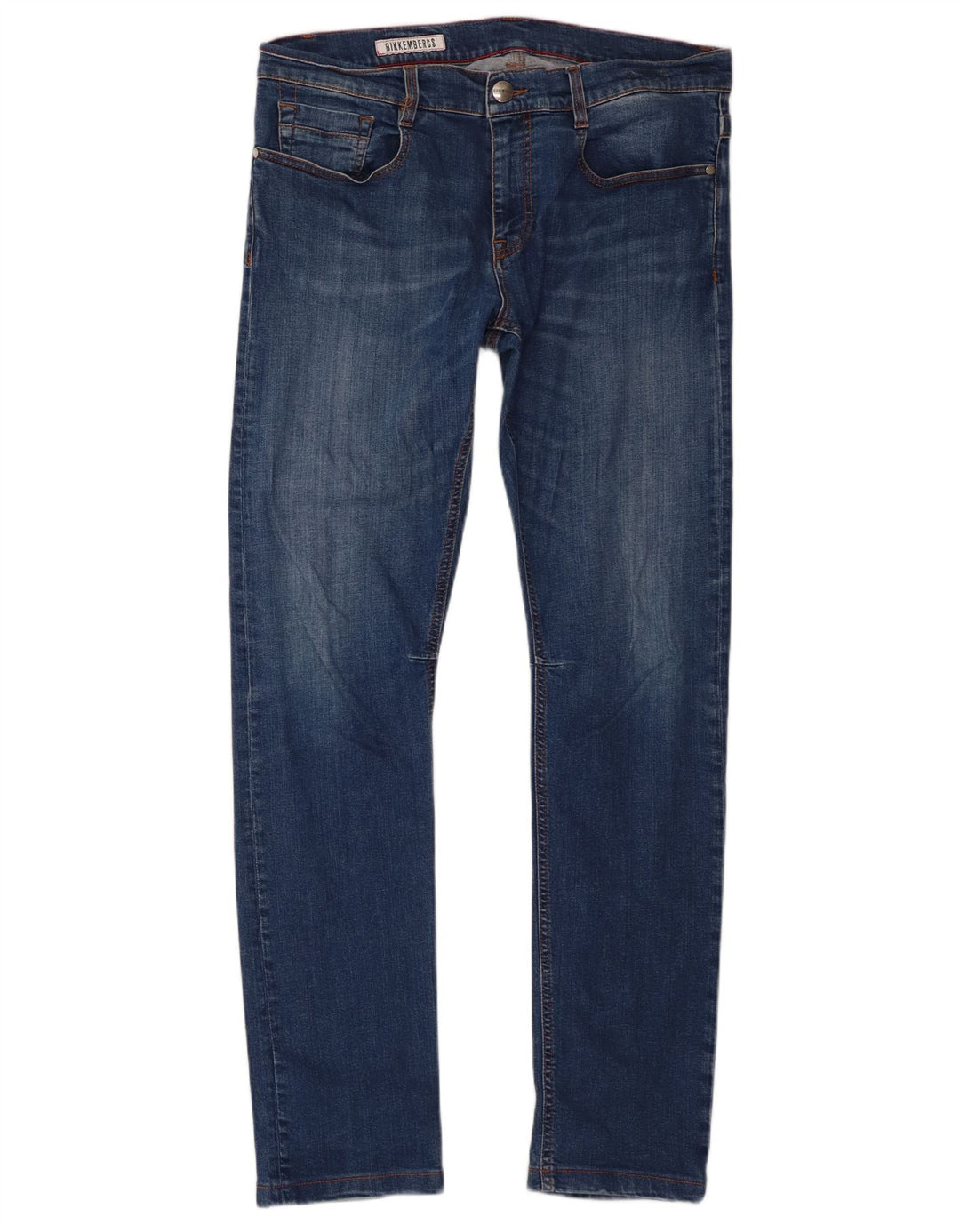 Bikkembergs Herren Slim Jeans W34 L32 Blau