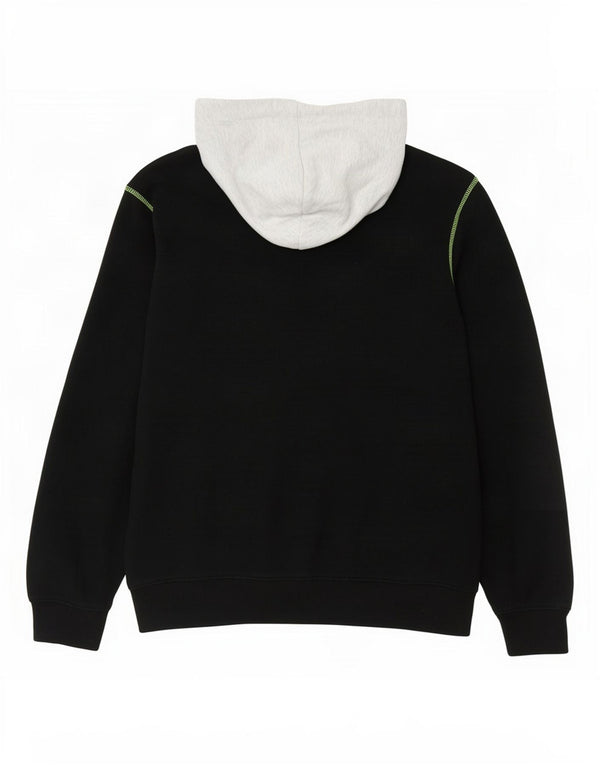 Jordan Jungen-Pullover mit grafischem Kapuzenpullover, 12–13 Jahre, Größe L, Schwarz, Farbblock