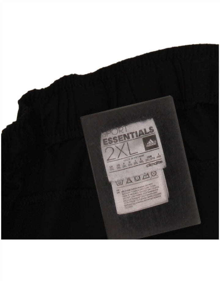 ADIDAS Herren Climalite Trainingshose 2XL Schwarz Polyester
